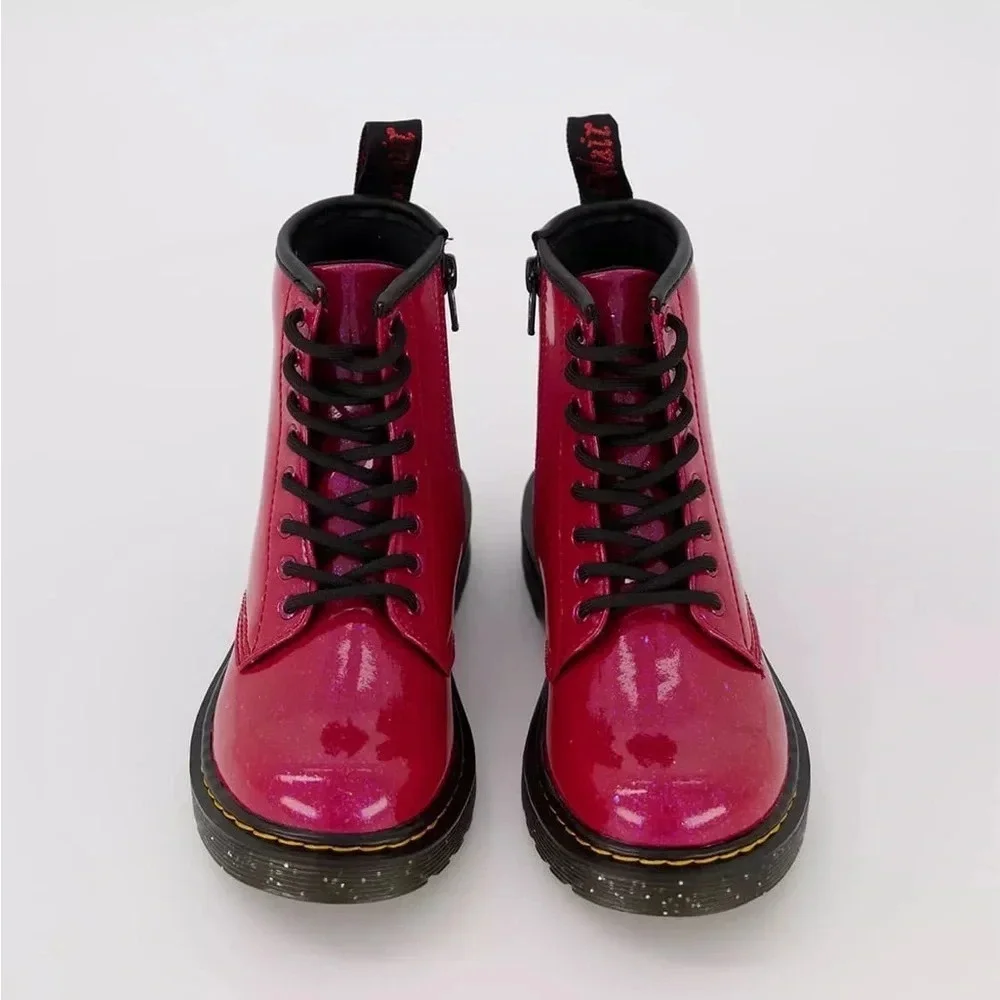 DR. Matenes Boots 1460 Red For Girls. Sz: 5